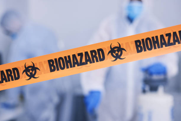 Professional Infectious Disease Decontamination technician working in Brookdale, NJ
